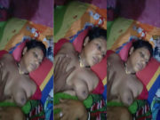 Indian Vlg Wife Boobs Pressing And Fucking